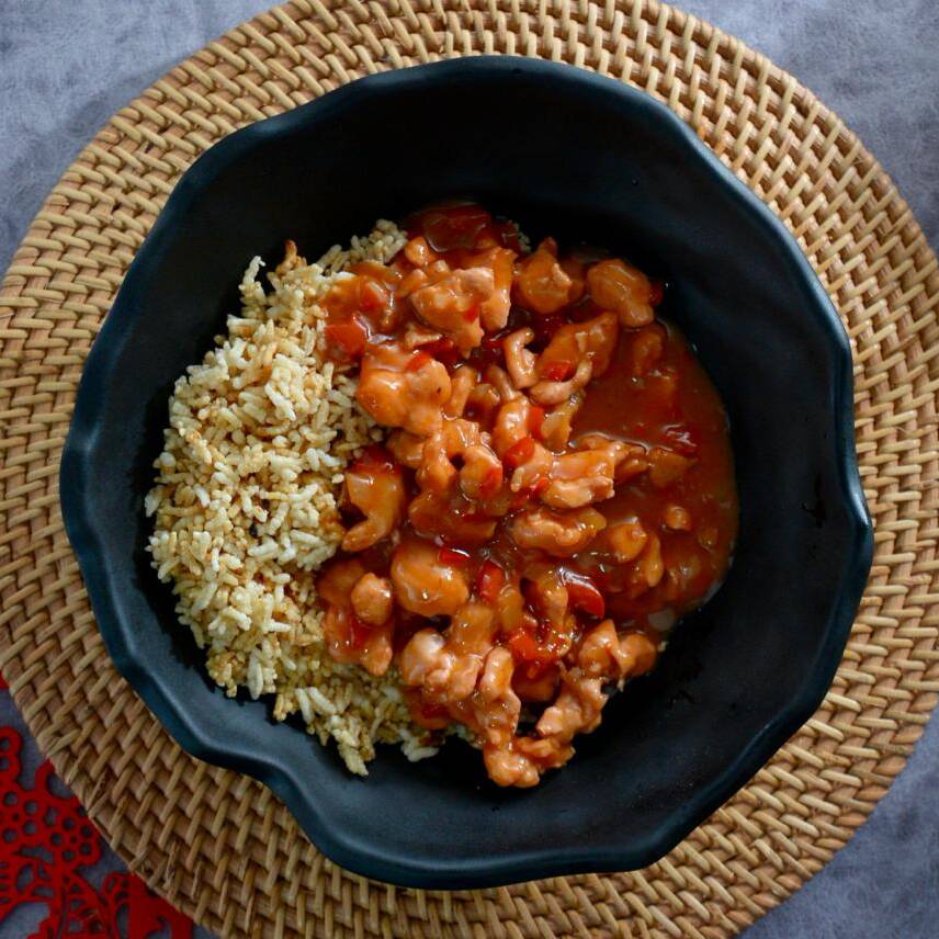 Pega de Arroz Lomito de Cerdo.
