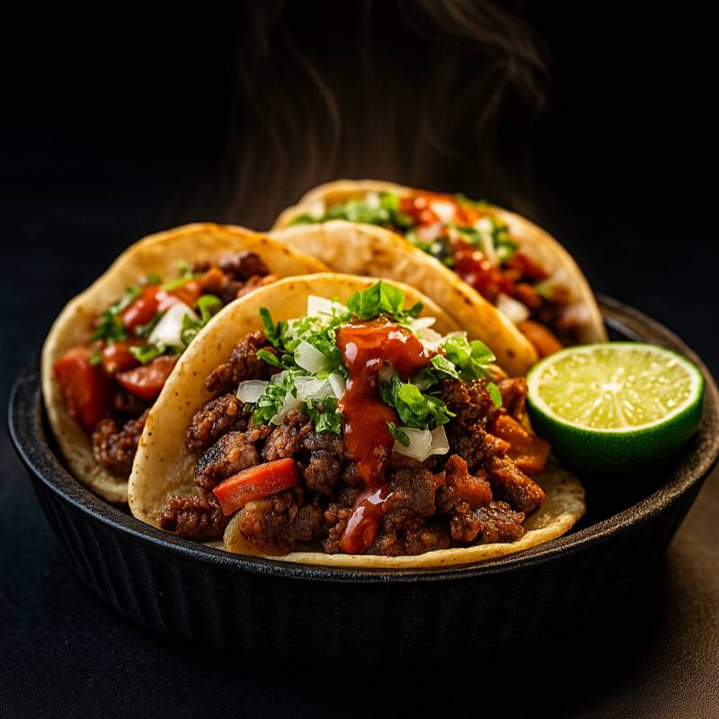 Tacos de Discada (4Pzas.)