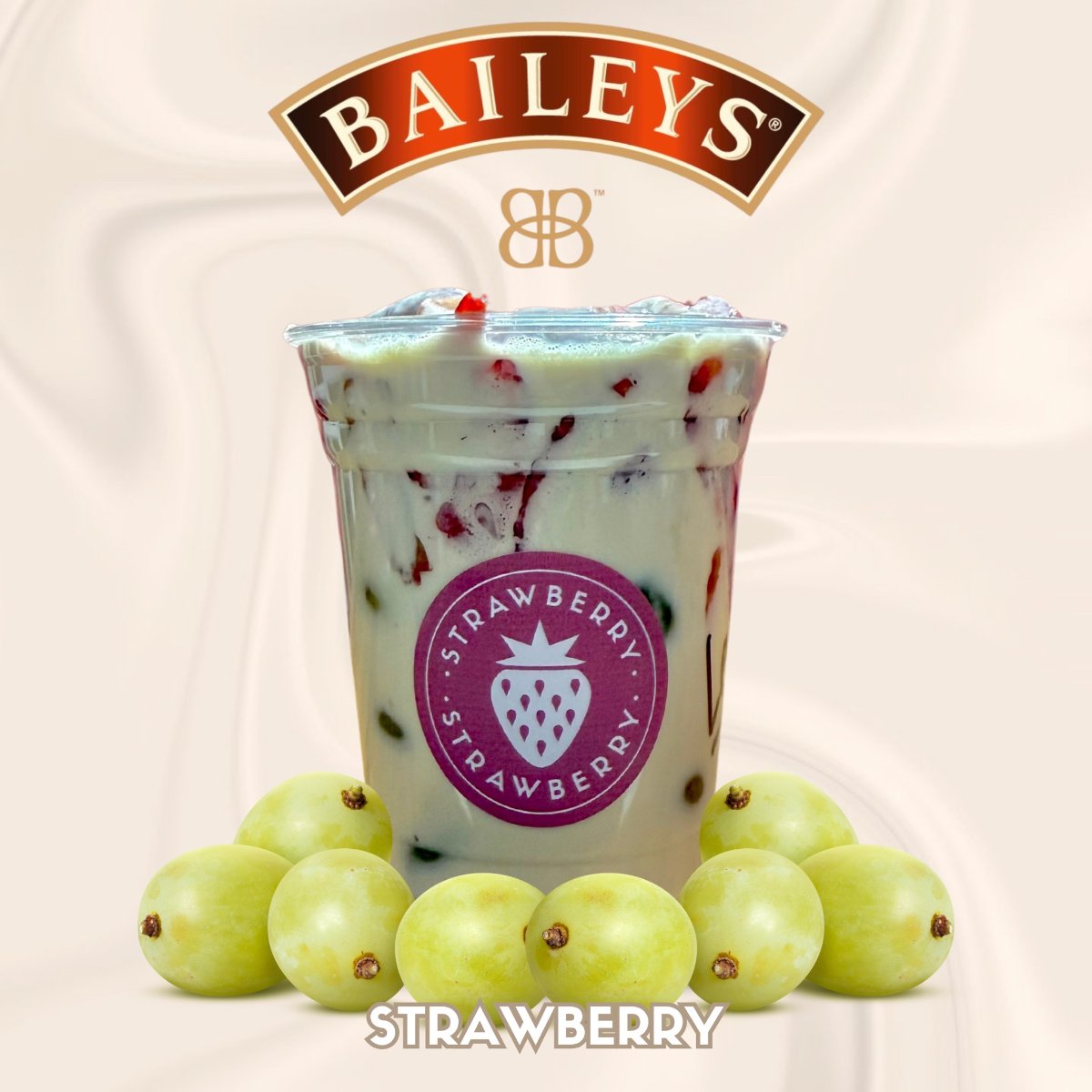 Uvas con Crema de BAILEYS