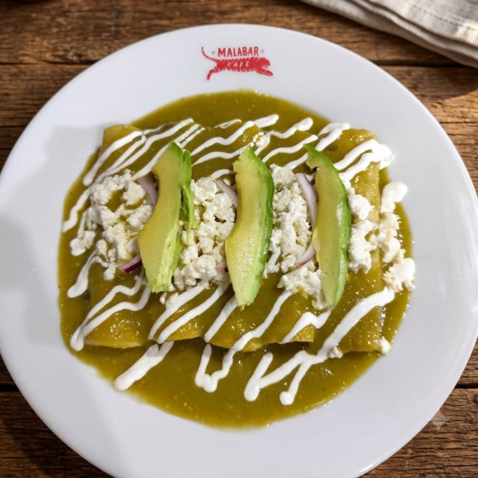 Enchiladas Verdes