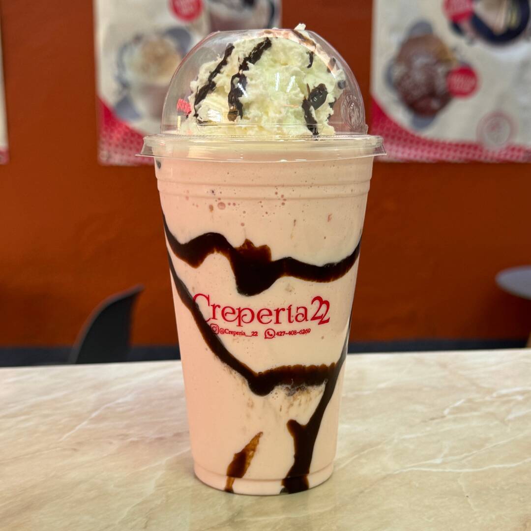 Malteada de Fresa