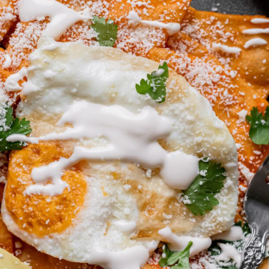 Chilaquiles con Huevo