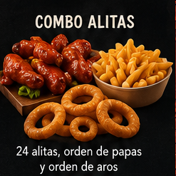 Combo Alitas BBQ Hot