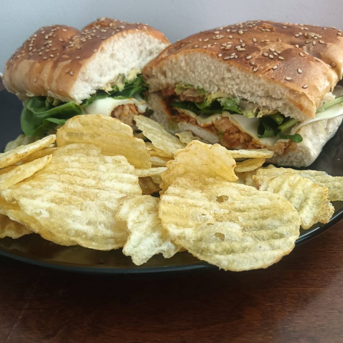 Panini de Pollo En chipotle