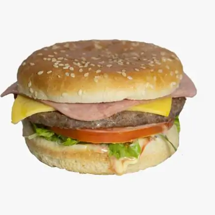 Hamburguesa con Jamón