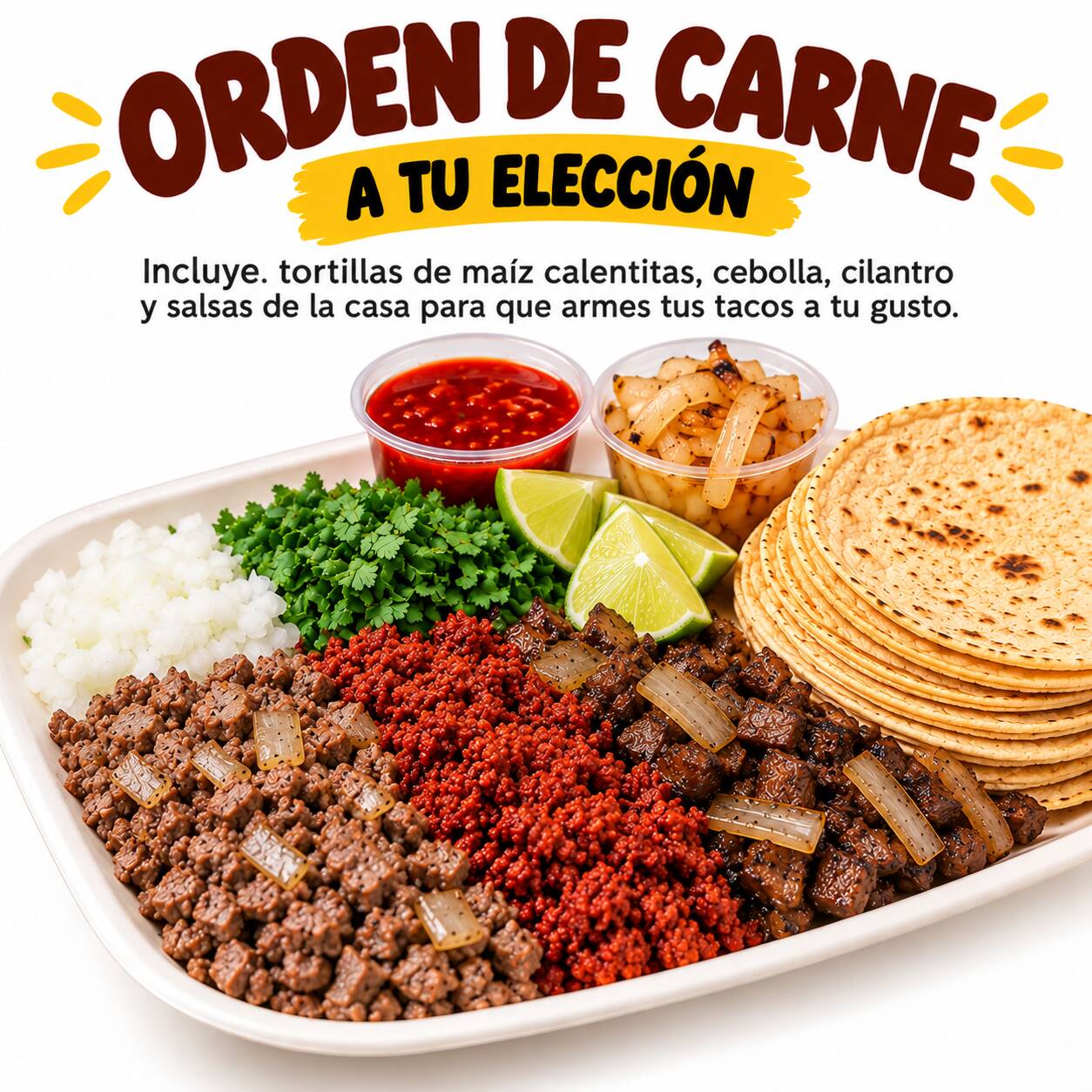 Orden de Carne a Tu Elección