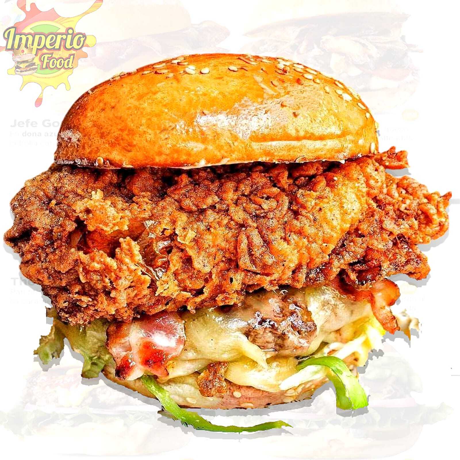 Hamburguesa Pollo Brosty Tocineta