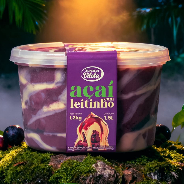 Açai com Leitinho 1.5l