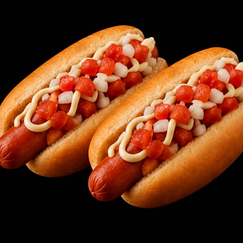 Promo 2 Hot Dogs sencillos
