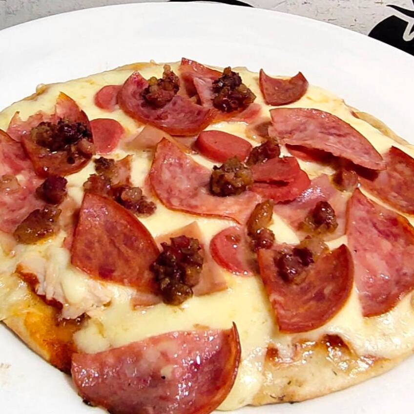 pizza 4 porciones