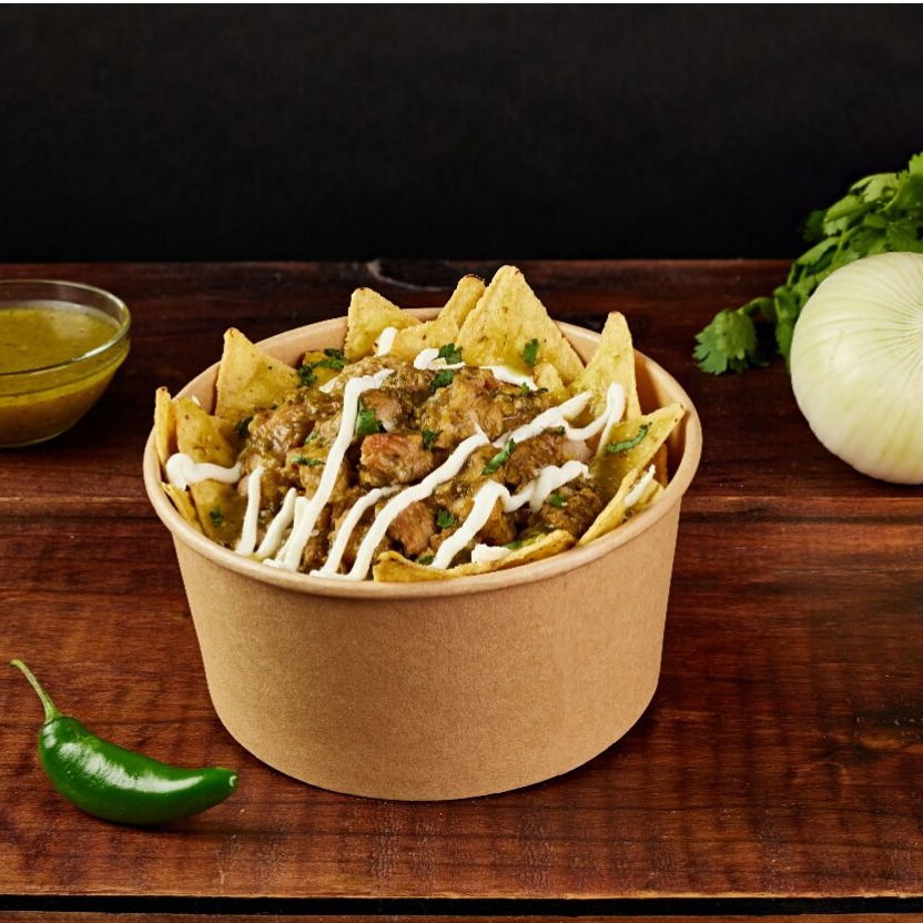 Chilaquiles Verdes con Guiso a Tu Elección