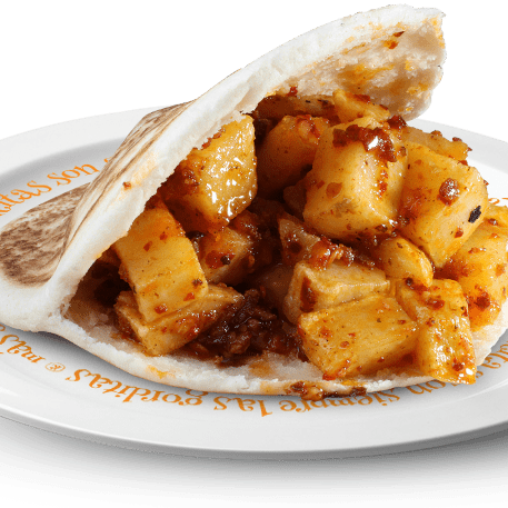Gordita de Papa Con Chorizo