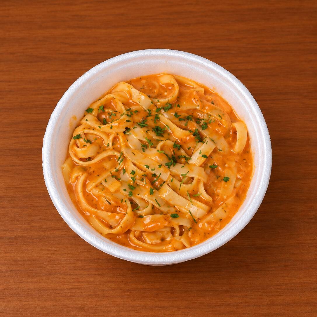 Uma combinação irresistível de molho de tomate com molho branco, formando um molho rosé cremoso e cheio de sabor.