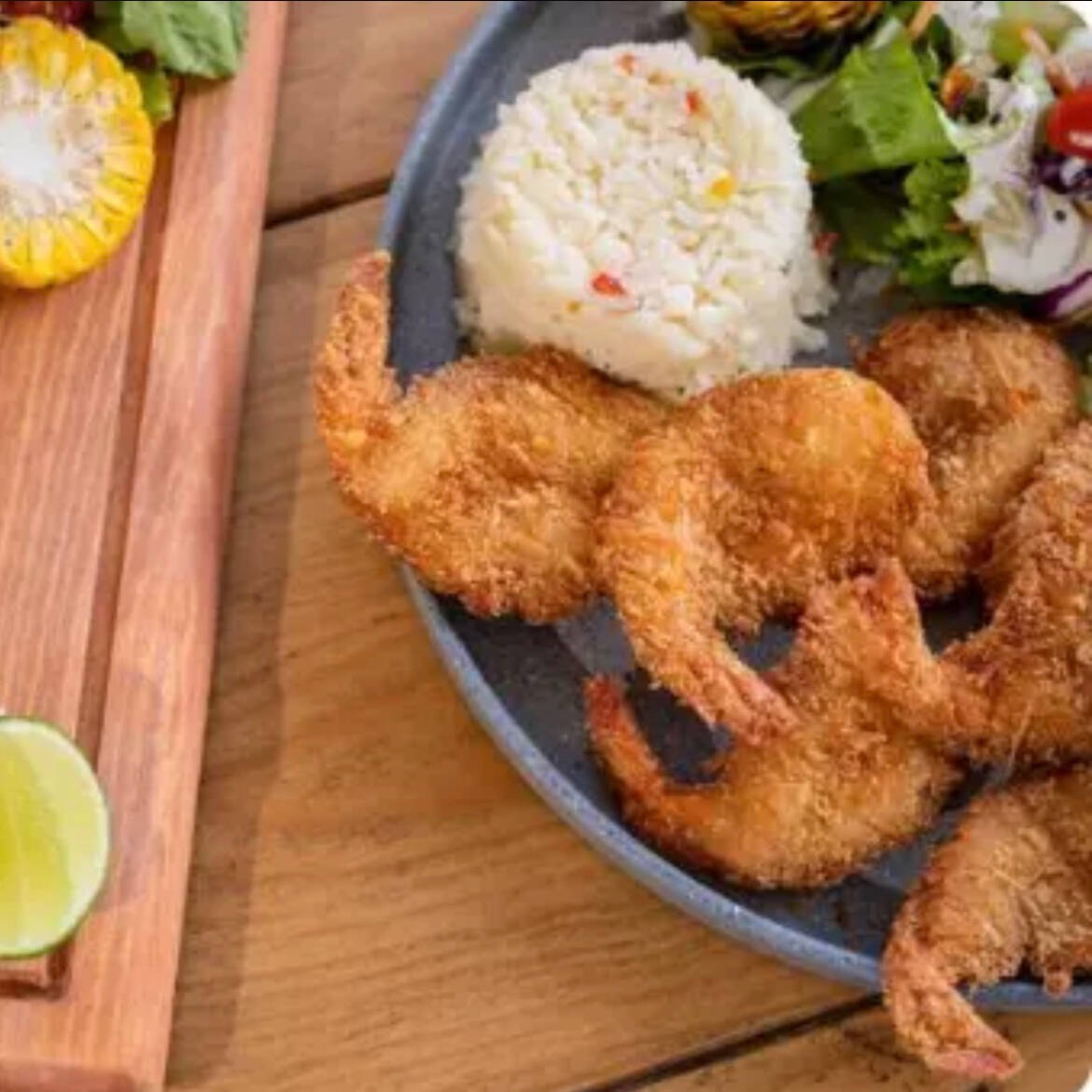 Camarones Empanizados