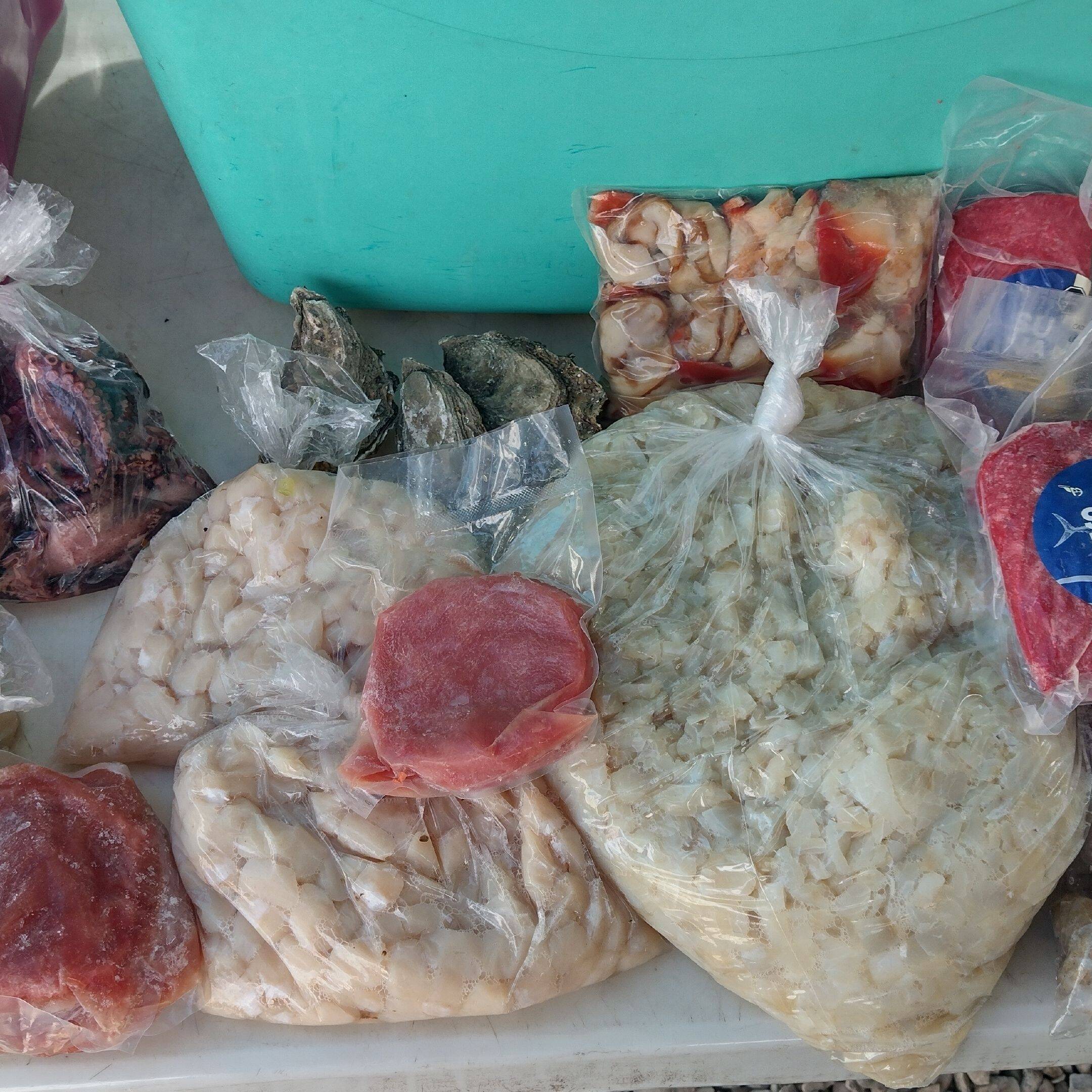 Medio kilo de pulpo cocido