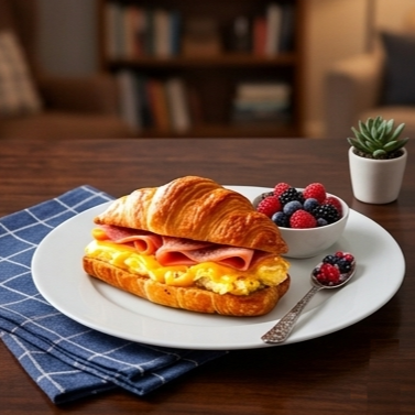 CROSSANT OMELETTE