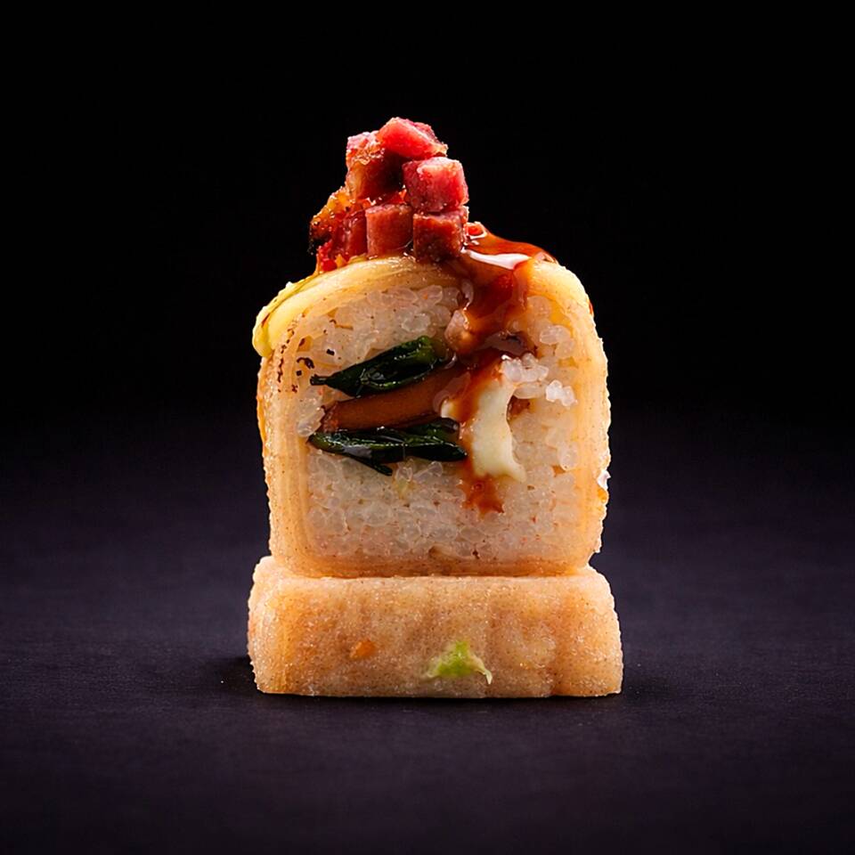 Bacon Cream Roll + Complemento