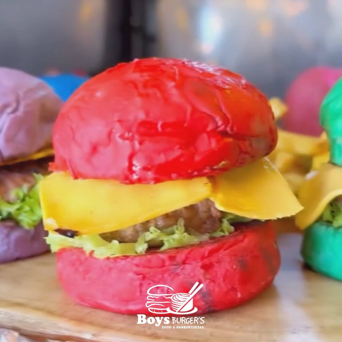 Kids Burger Con Papas