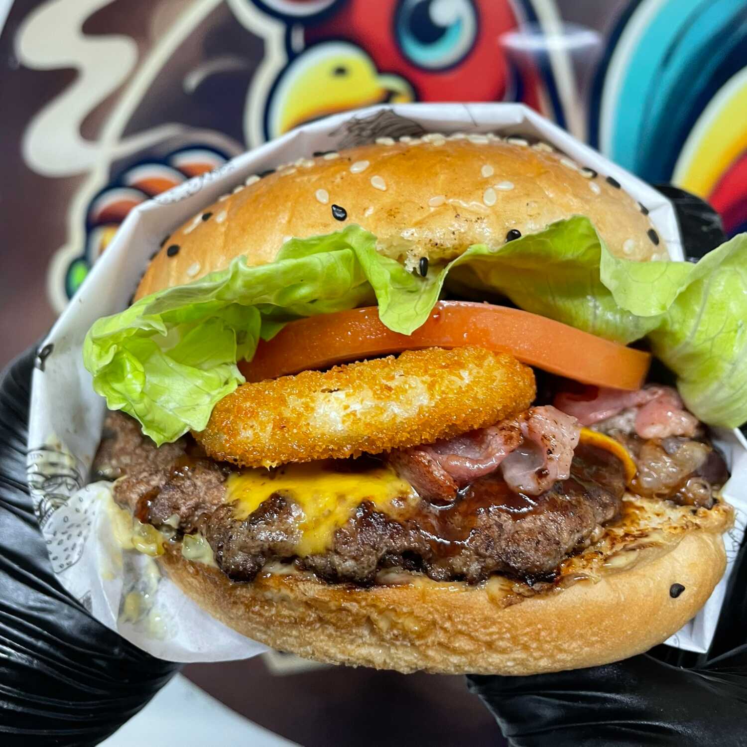 Combo de BBQ Burger
