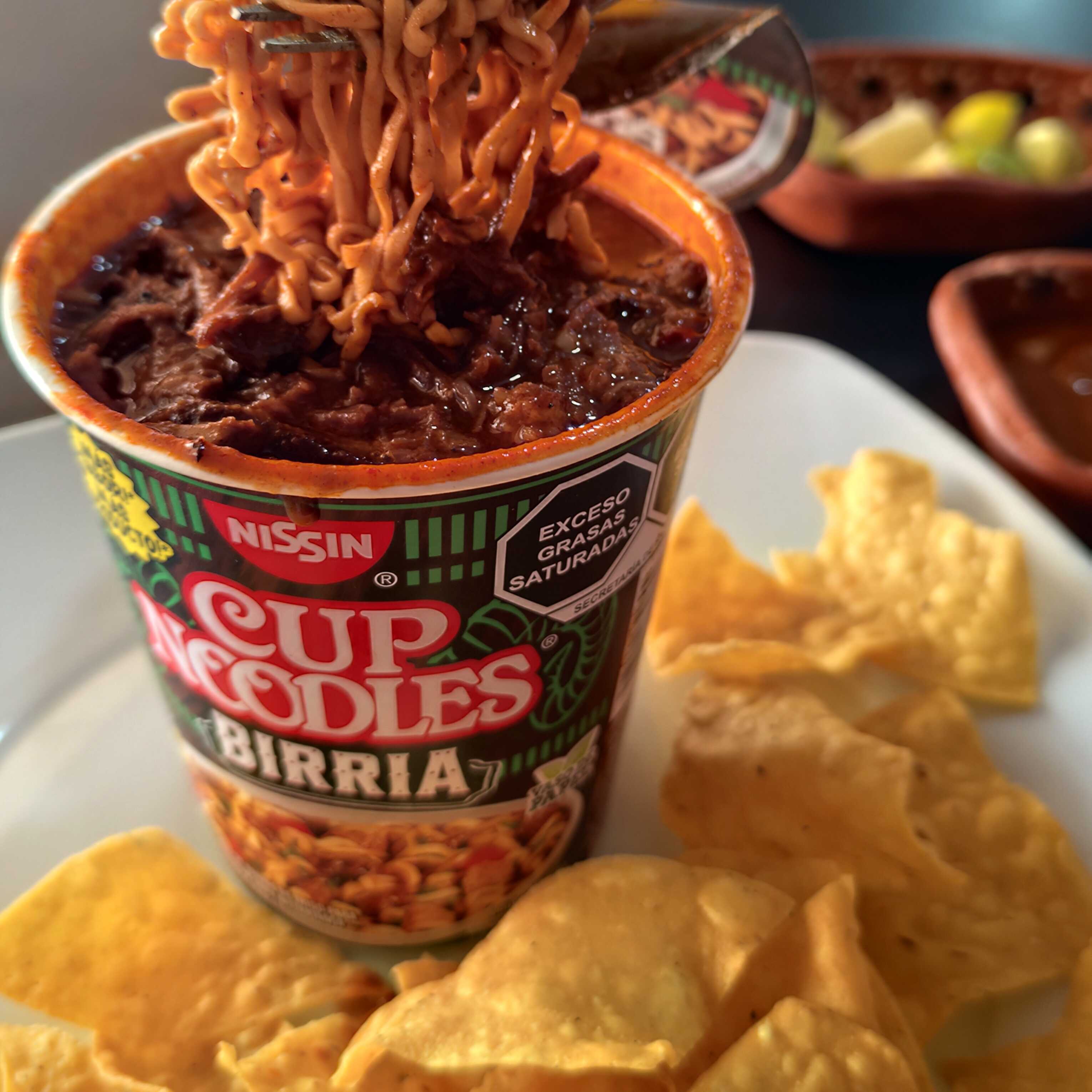 2 Sopas Nissin Preparadas