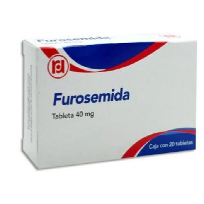 Furosemida 40 Mg Caja con 20 Tabletas Randall