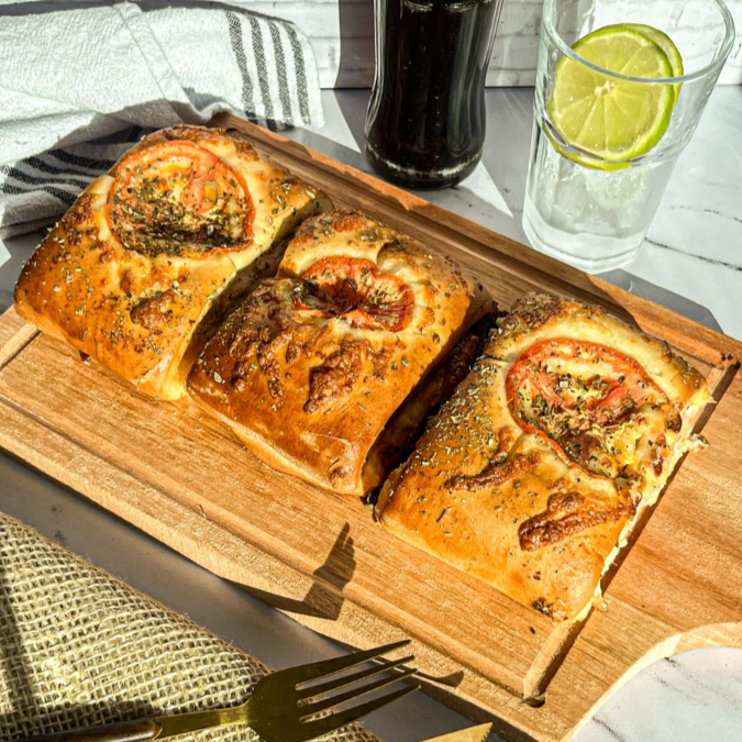 Presunto, mussarela, tomate e Catupiry
