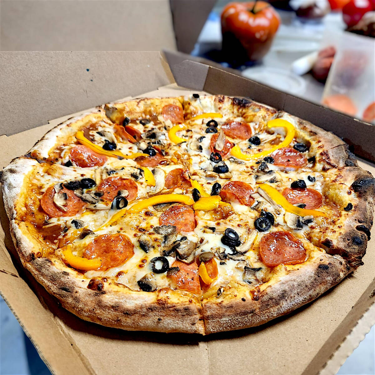 Pizza Ibérica Grande