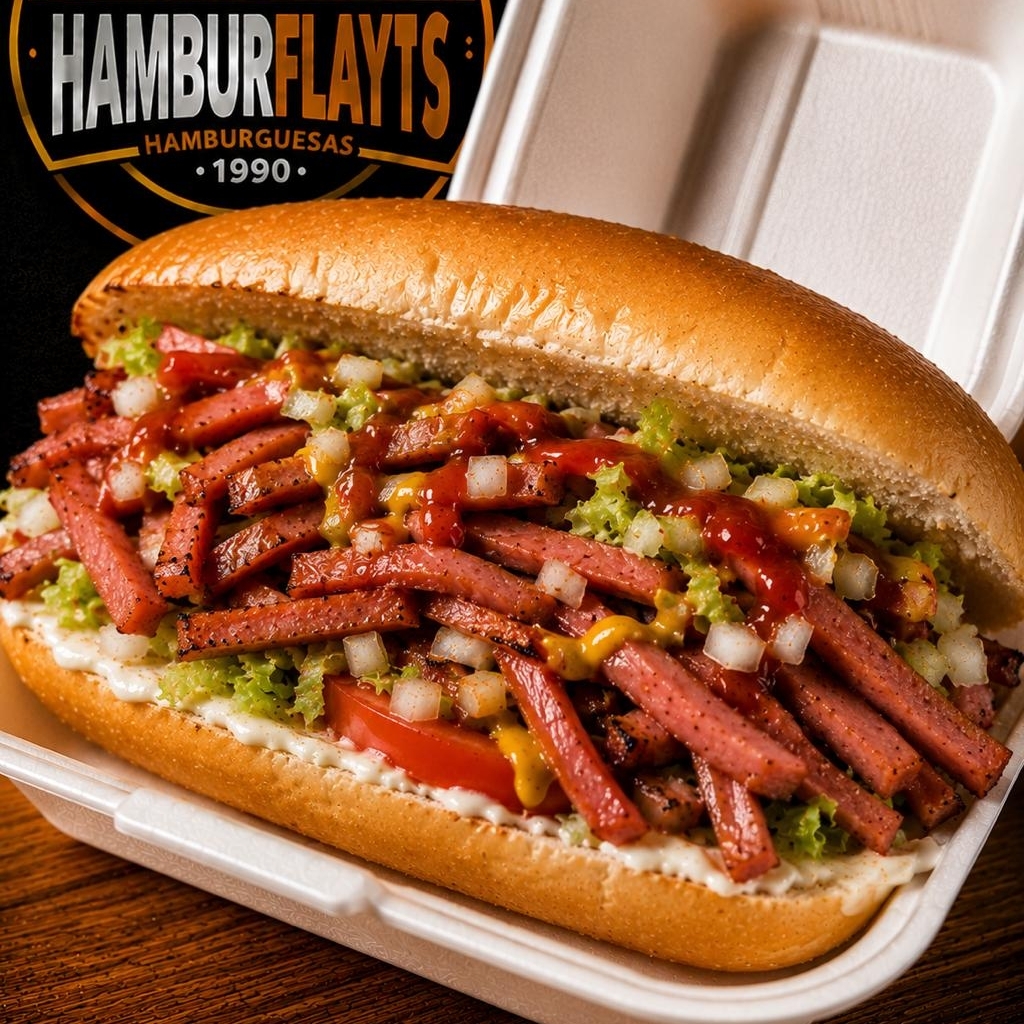 Torta de salchicha fuera de lugar