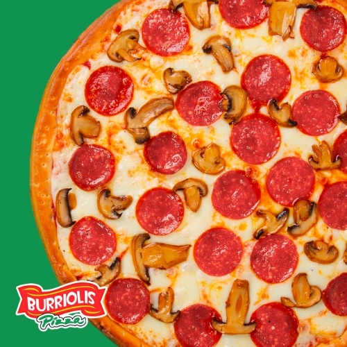 Pizza Italiana (peperonni y Champiñon)
