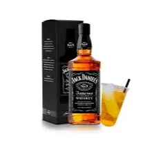 Jack, gelo coco e redbull