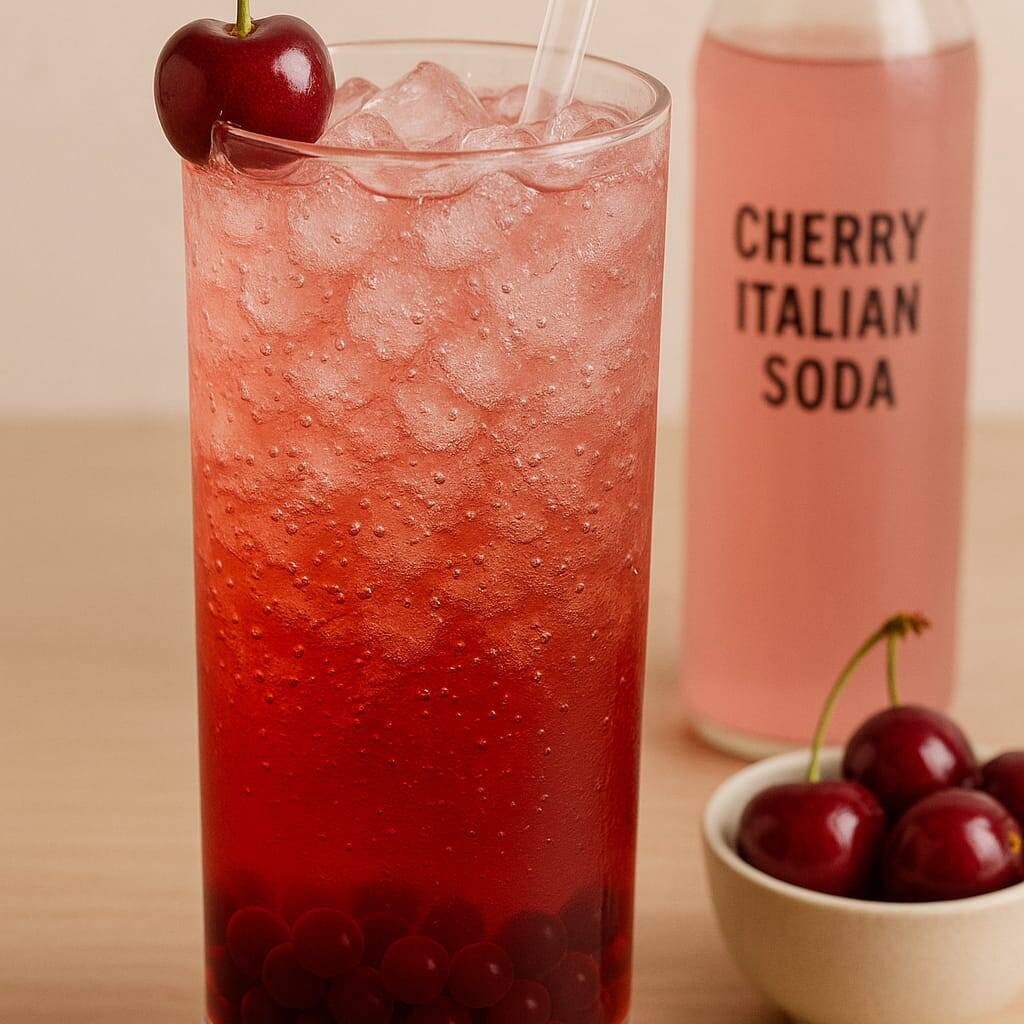 Soda Italiana Cereza 16 Oz