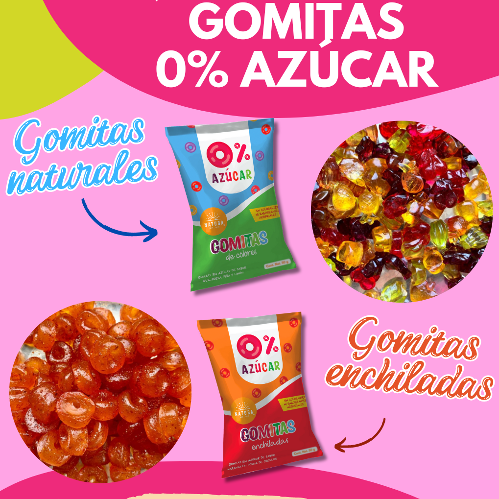 Gomitas Sin Azúcar