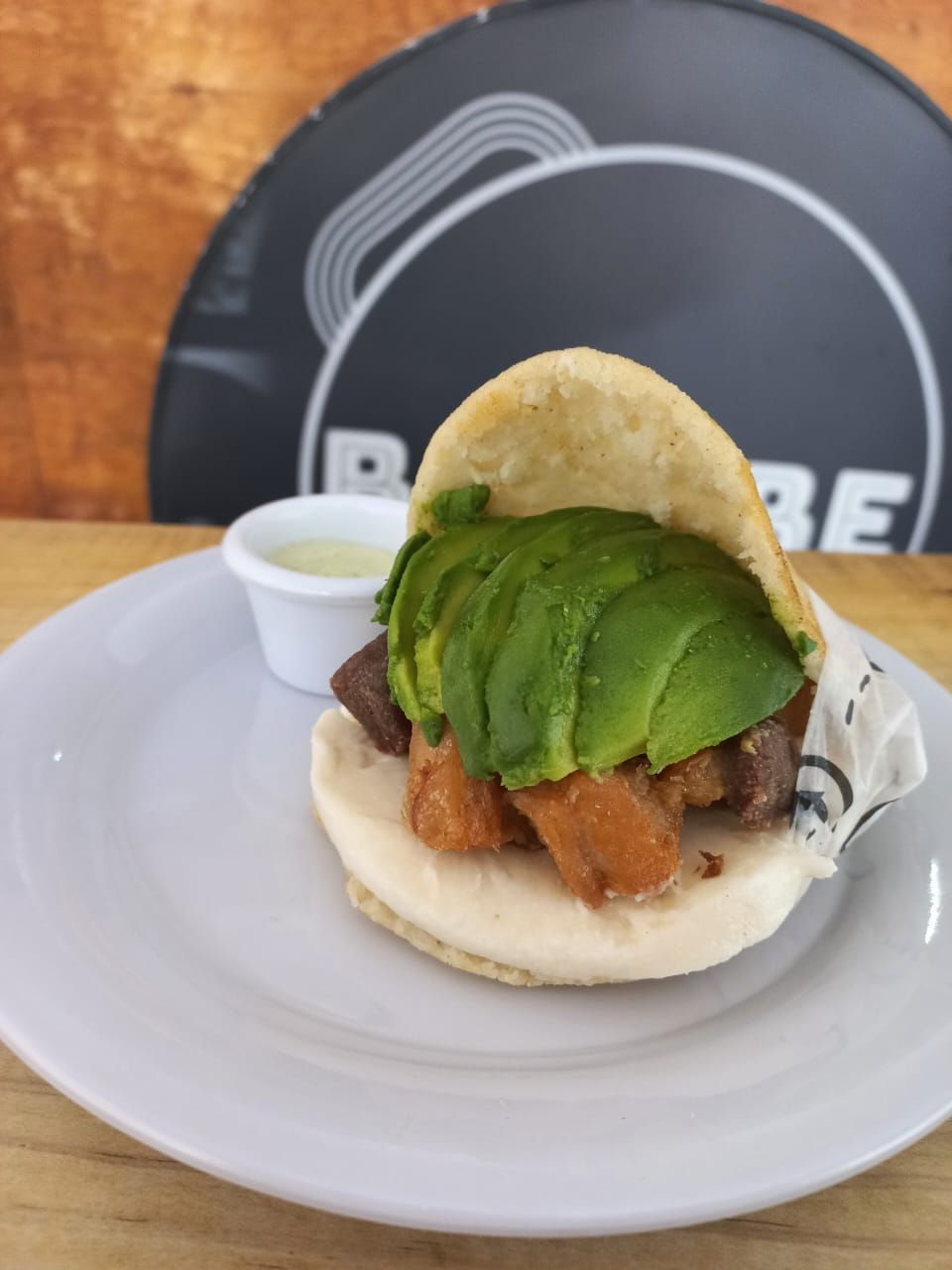 Arepa Cerdo Frito
