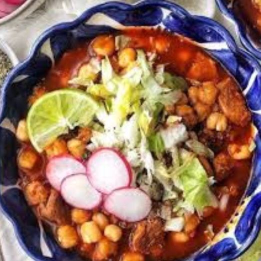 Plato de Pozole Surtido