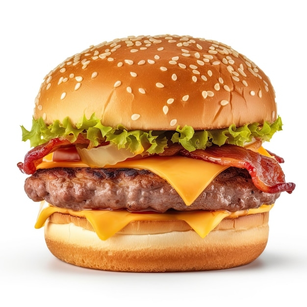Hamburguesa Con Tocino