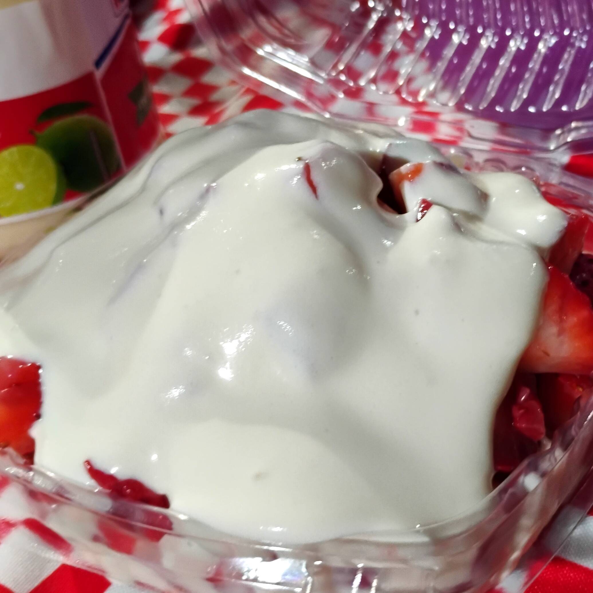 Fresas Con Crema Para Dos