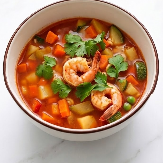 Caldo de Camarón