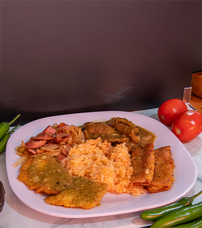 Charola con 2 Guisados