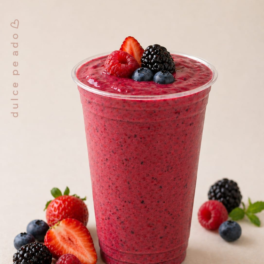 frappe frutos rojos