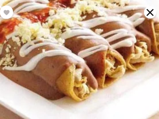 Enfrijoladas