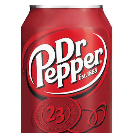 Soda Lata Dr Pepper