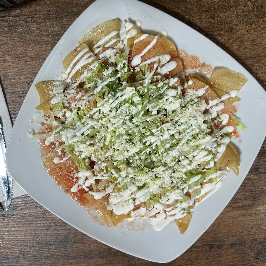 Chilaquiles sencillos