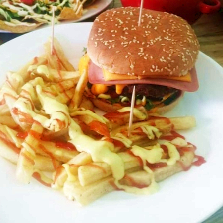 Hamburguesa de Carne Sencilla