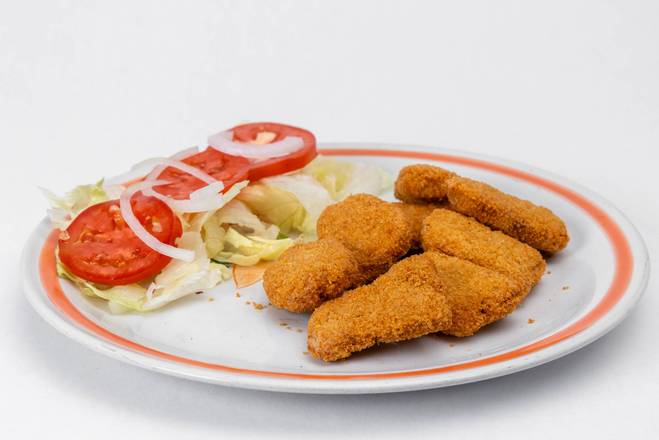 Nuggets con papas