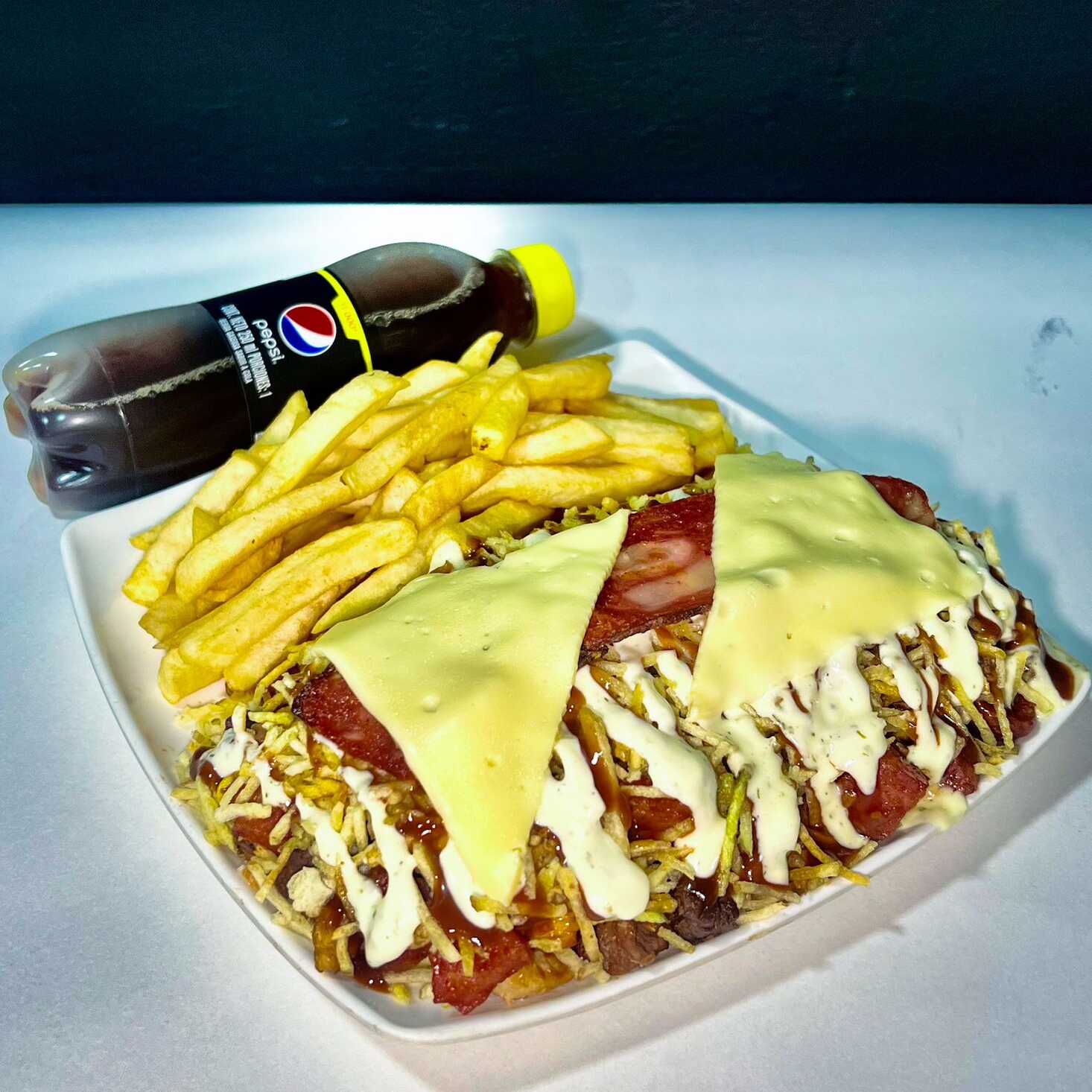 Combo Mazorcada Mixta + Papas + Bebida 250