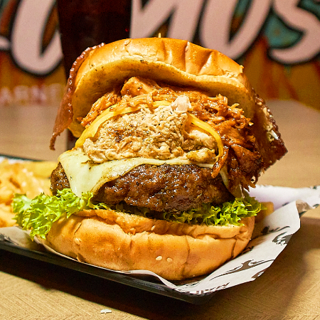 Hamburguesa La Greñuda
