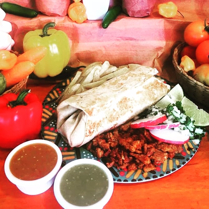 promo burrito de pastor