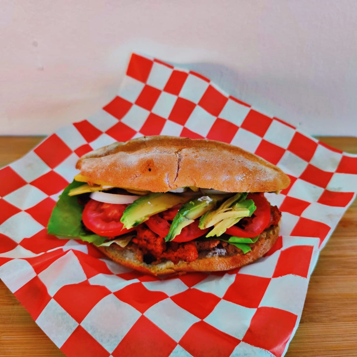 Tortas Pastor con Queso