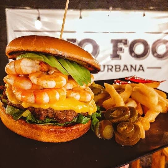 Hamburguesa Mar y Tierra