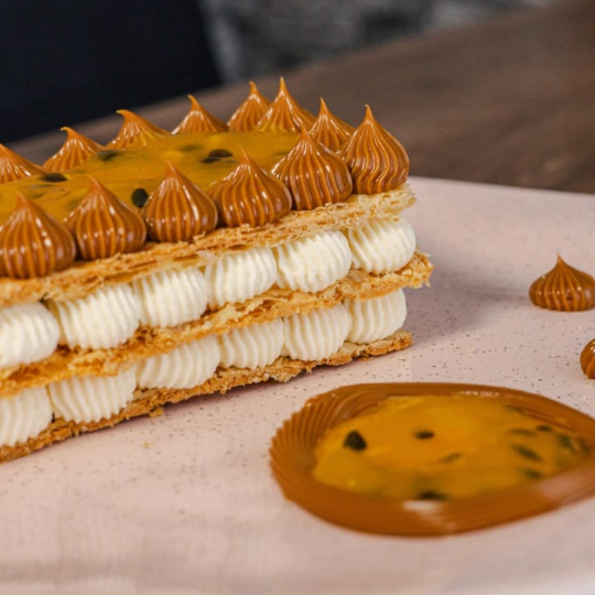 Milhojas de Maracuya